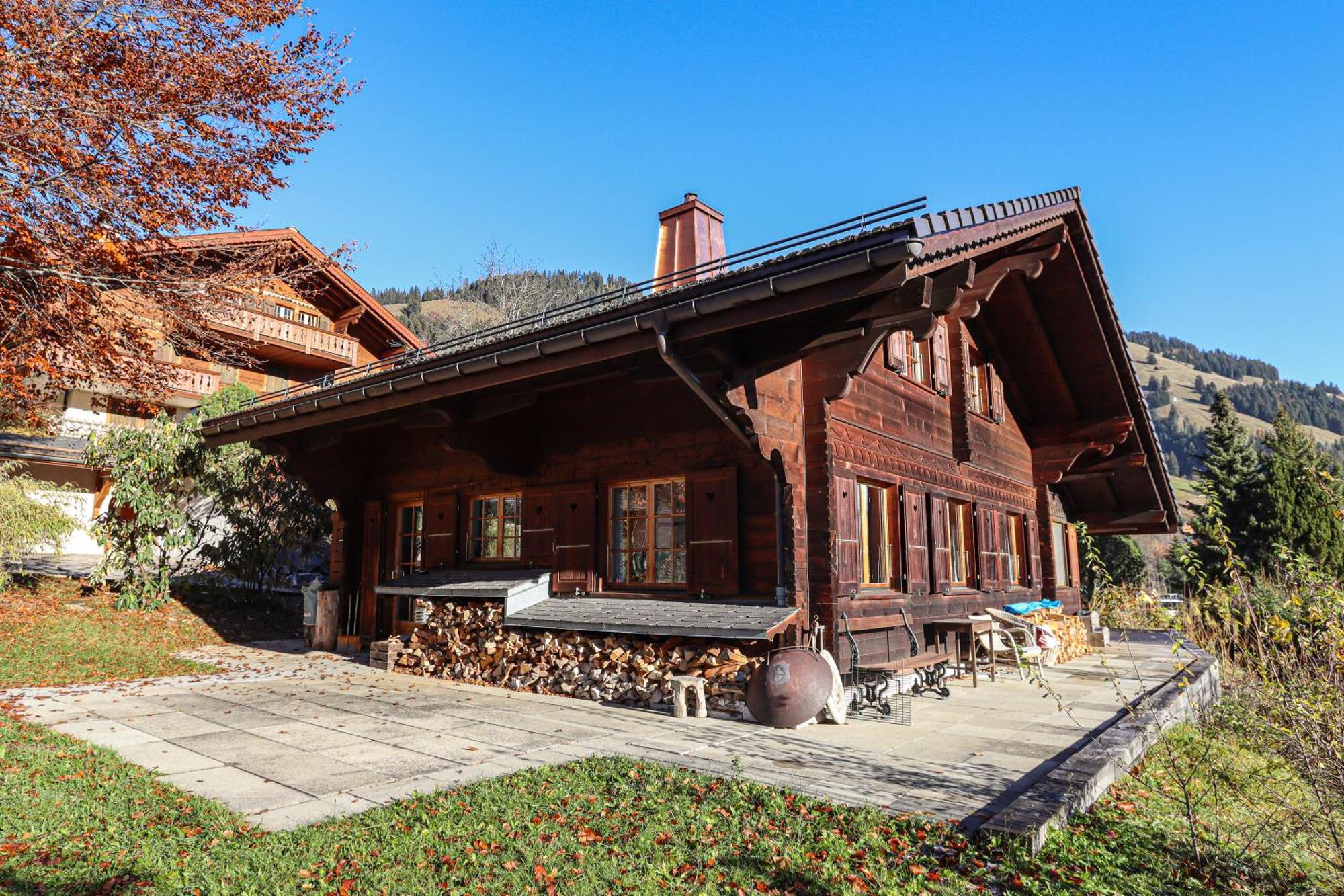 Les Jumelles Gstaad Exterior foto